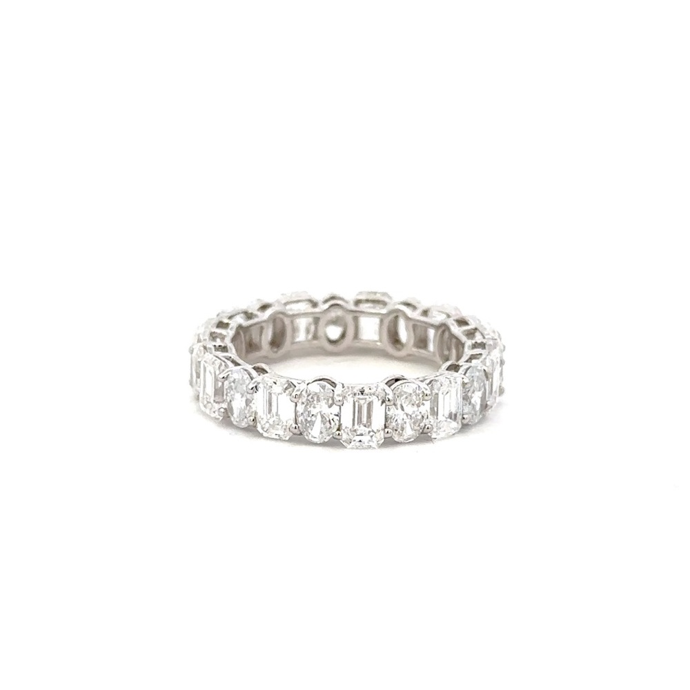 4.86ctw Classic 14k White Gold Diamond Eternity Band